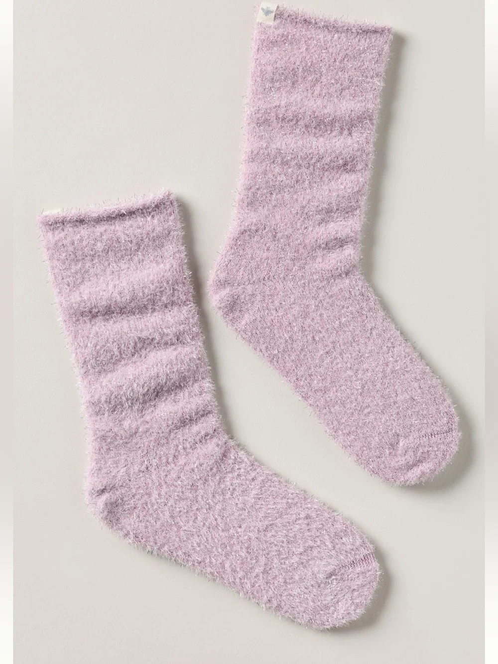 Bombas Sparkle Fuzzy Calf Socks